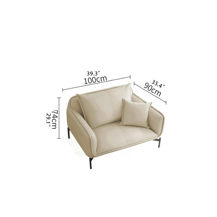 Stylish Techno Fabric Sofa with Pine Stainless Frame - Modern Comfort for Your Living Space hmr-4810