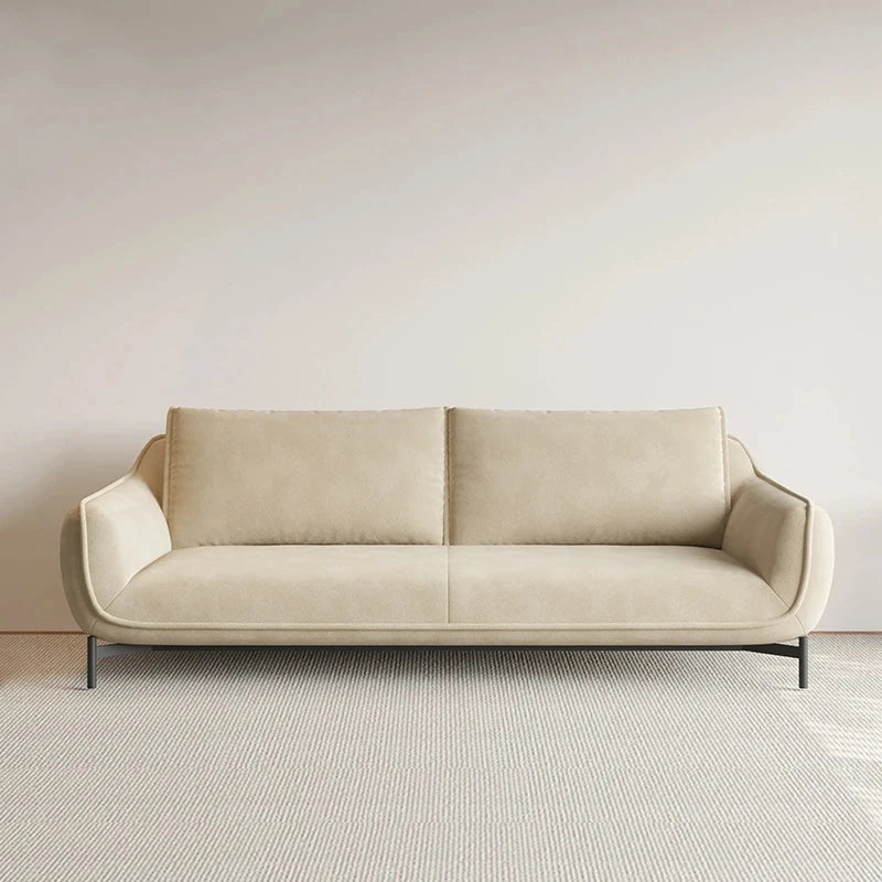 Stylish Techno Fabric Sofa with Pine Stainless Frame - Modern Comfort for Your Living Space hmr-4810