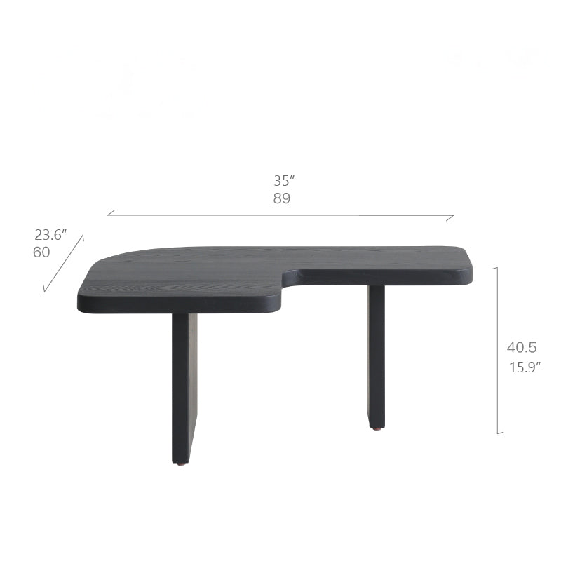 Sleek Ash Wood Coffee Table – Modern Design for Your Living Room hms-4050