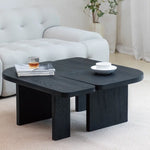 Sleek Ash Wood Coffee Table – Modern Design for Your Living Room hms-4050