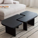 Sleek Ash Wood Coffee Table – Modern Design for Your Living Room hms-4050