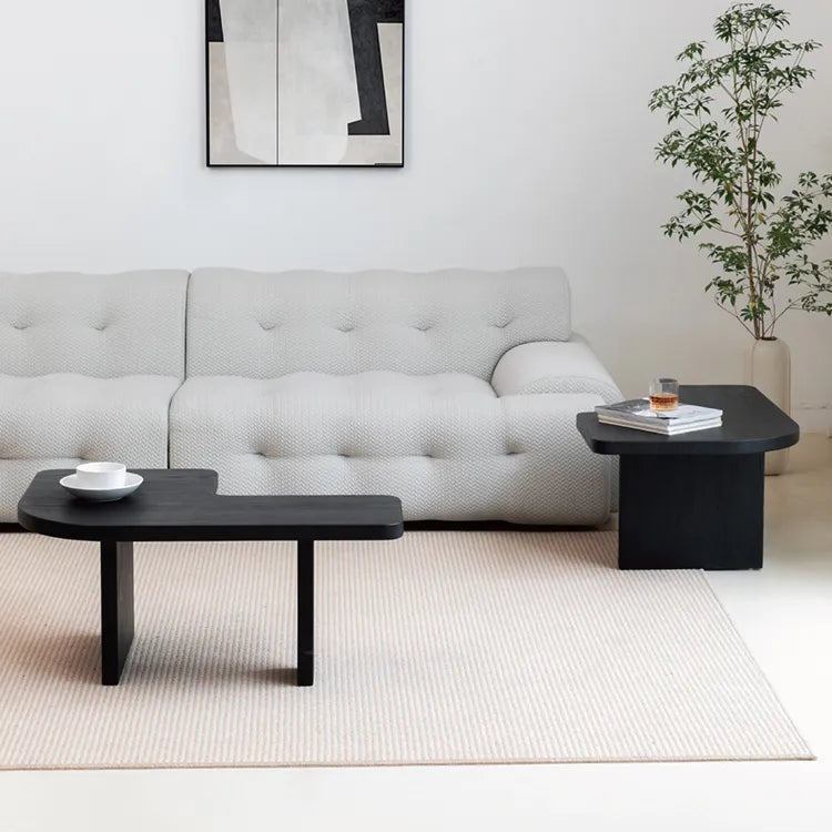 Sleek Ash Wood Coffee Table – Modern Design for Your Living Room hms-4050