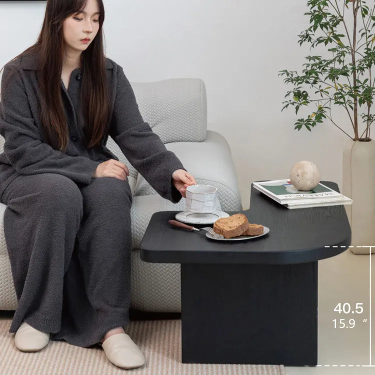 Sleek Ash Wood Coffee Table – Modern Design for Your Living Room hms-4050