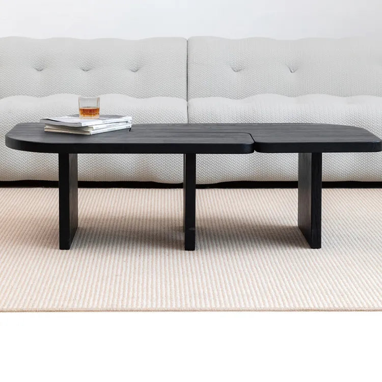 Sleek Ash Wood Coffee Table – Modern Design for Your Living Room hms-4050