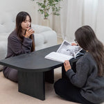 Sleek Ash Wood Coffee Table – Modern Design for Your Living Room hms-4050