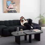 Sleek Ash Wood Coffee Table – Modern Design for Your Living Room hms-4050