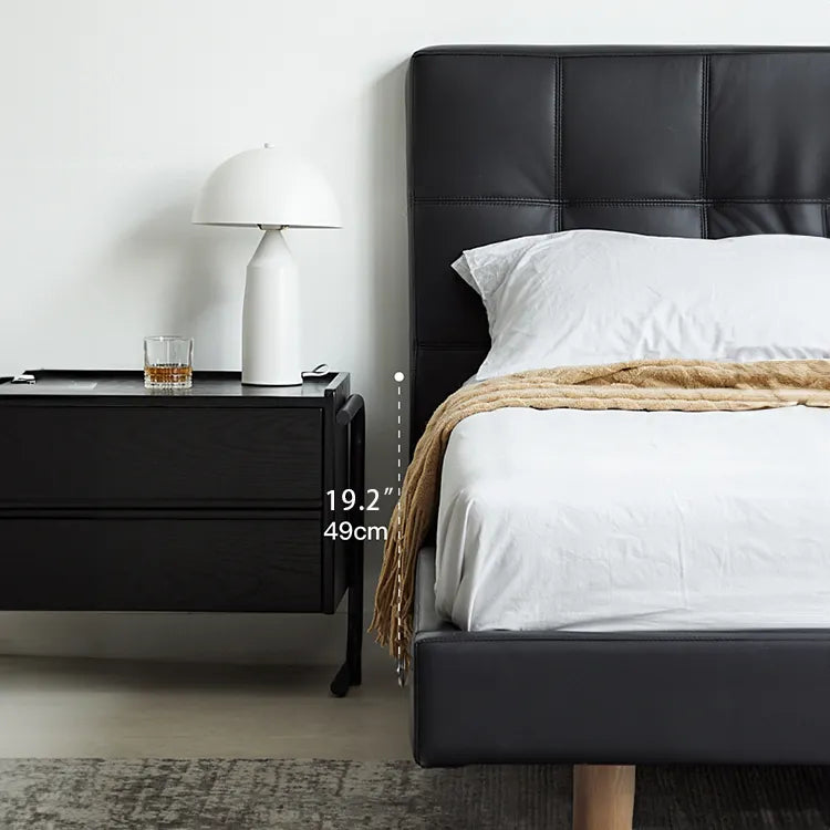 Stylish Multi-Layer Bedside Cupboard - Modern Nightstand for Chic Bedrooms hms-4069