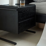 Stylish Multi-Layer Bedside Cupboard - Modern Nightstand for Chic Bedrooms hms-4069