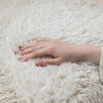 Luxurious Pile Fabric Lounge Chair with Ash Wood Frame for Ultimate Comfort hms-4075