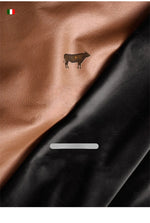 Stylish GFRP & PU Leather Dining Chair - Modern Design for Elegant Spaces hmsf-4666