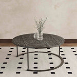 Stylish Acrylic Stainless Steel Coffee Table Set - Modern Nesting Tables for Living Room Decor hmsf-4668