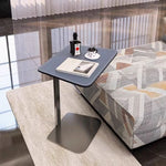 Sleek Modern Coffee Table with Synthetic Leather and Stainless Steel Frame - Perfect for Any Living Space hmx-5094