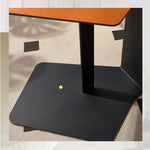 Stylish Modern Synthetic Leather Tea Table - Compact & Chic Side Table for Living Room or Bedroom hmx-5095