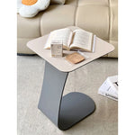 Stylish Modern Tea Table with Synthetic Leather Top - Perfect for Living Room & Bedroom Decor hmx-5103