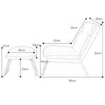 Modern Dark Brown Beige Blue Gray Yellow Leathaire Sofa - Stylish & Comfortable Living Room Furniture hmy-1069