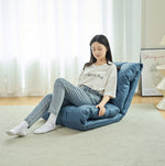 Luxurious Beige and Dark Blue Leathaire Sofa - Modern Brown, Gray, Khaki, and Yellow Options hmy-1073