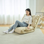 Luxurious Beige and Dark Blue Leathaire Sofa - Modern Brown, Gray, Khaki, and Yellow Options hmy-1073