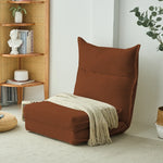 Cozy Corduroy Floor Chair with Backrest | Stylish and Comfortable Seating Solution for Living Room and Bedroom hmy-3337