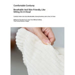 Cozy Corduroy Floor Chair with Backrest | Stylish and Comfortable Seating Solution for Living Room and Bedroom hmy-3337