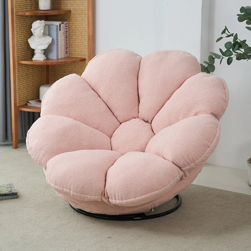 Stylish Cream Bean Bag Lazy Sofa - Cozy Oversized Chair for Ultimate Relaxation hmy-3339