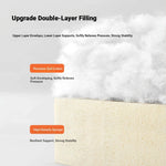 Stylish Cream Bean Bag Lazy Sofa - Cozy Oversized Chair for Ultimate Relaxation hmy-3339