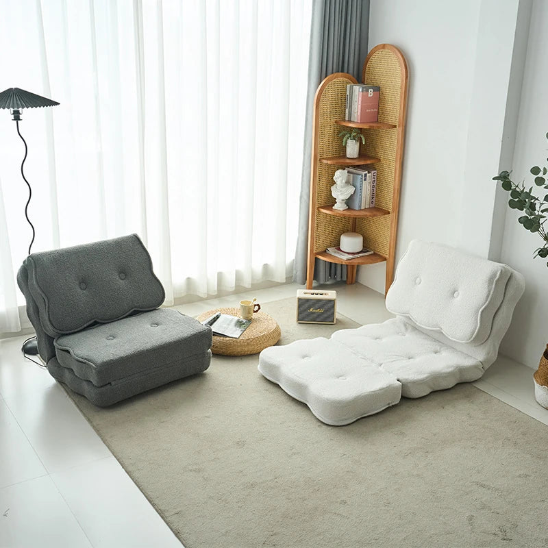 Stylish Multi-Functional Folding Chair with Soft Comfort Upholstery for Modern Living Spaces hmy-3341