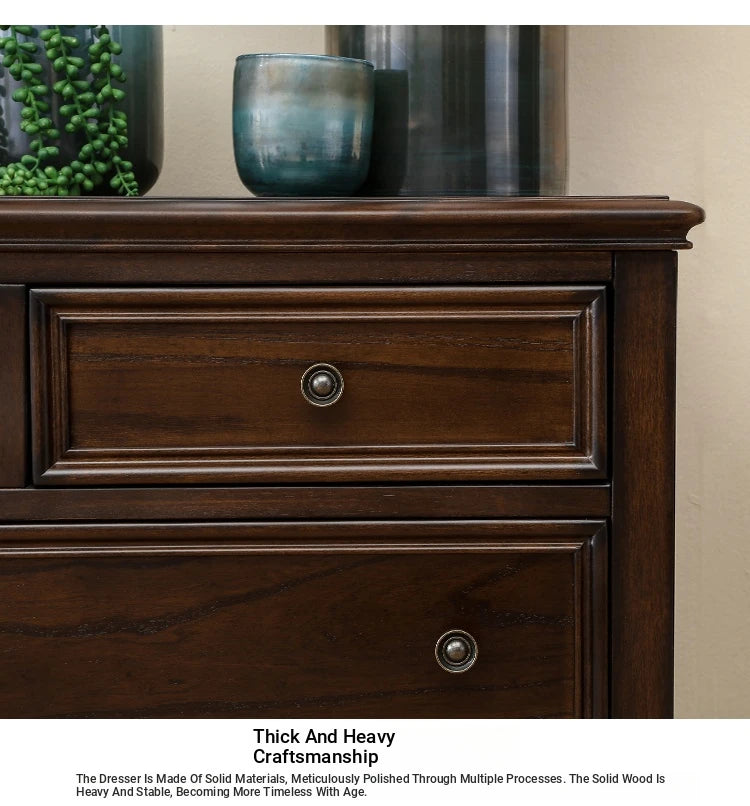 Elegant Solid Wood Pine Cabinet with Multi-layer Board – Stylish Storage Solution for Any Room hmy-4994