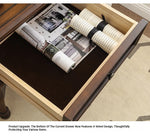 Elegant Solid Wood Pine TV Cabinet with Multi-Layer Board - Stylish Storage Solution for Living Room hmy-4996