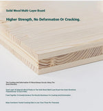 Elegant Solid Wood Pine TV Cabinet with Multi-Layer Board - Stylish Storage Solution for Living Room hmy-4996