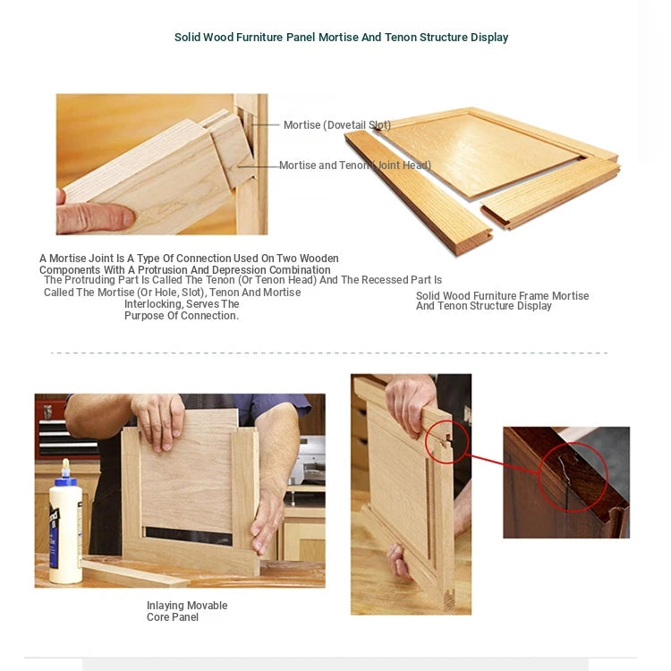 **Elegant Solid Pine Wood Bedside Cupboard with 2 Drawers - Timeless Nightstand for Your Bedroom** hmy-4997