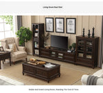 Elegant Solid Wood Pine Coffee Table with Storage – Stylish Centerpiece for Living Room hmy-4998