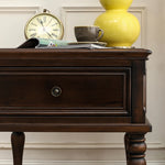 Elegant Solid Pine Coffee Table with Drawer - Classic Home Furniture for Stylish Living Rooms hmy-4999