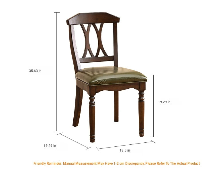 Elegant Solid Wood Pine Dining Chair with Multi-layer Board - Stylish and Durable for Home or Dining Room Furniture hmy-5002