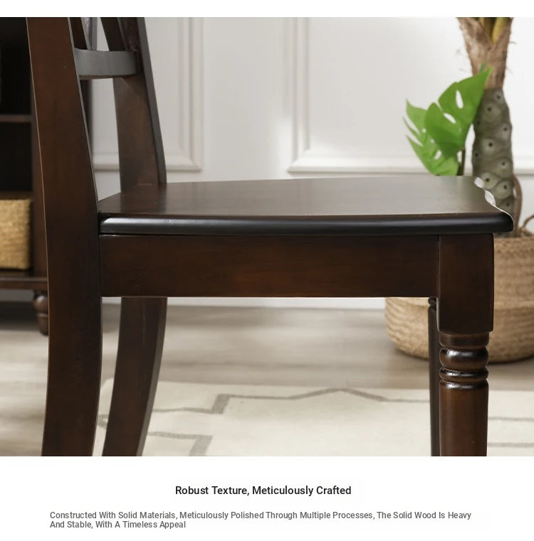 Elegant Solid Wood Pine Dining Chair - Stylish Multi-Layer Design for Modern Home Decor hmy-5003