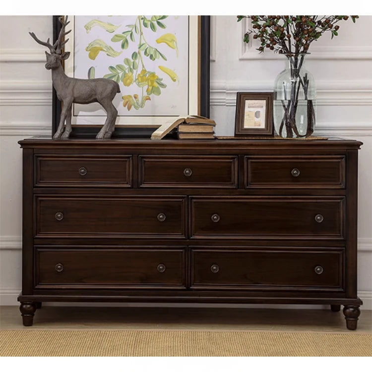 Elegant Solid Pine Multi-Layer Cabinet with Ample Storage – Perfect for Home Decor hmy-5005
