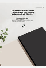 Elegant Makeup Table with Mirror - Stylish Black Vanity Set for Your Beauty Space hmz-4938