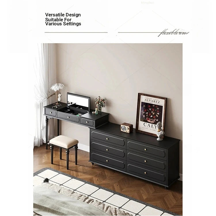 Elegant Solid Wood Stool with Plush PU Leather Cushion - Versatile Seating for Home and Office hmz-4939