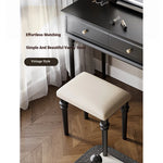 Elegant Solid Wood Chair with Rattan Weaving and Comfortable PU Leather Seat - Modern Design for Home and Office hmz-4940