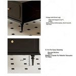 Elegant Solid Wood Tea Table with Storage Drawers – Modern Coffee Table for Living Room Decor hmz-4941
