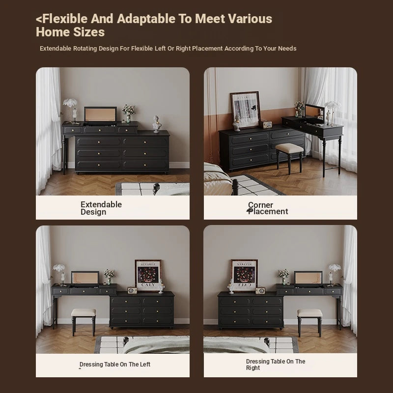 Stylish Gray Cabinet with Gold Accents - Elegant Storage Solution for Home Decor hmz-4946