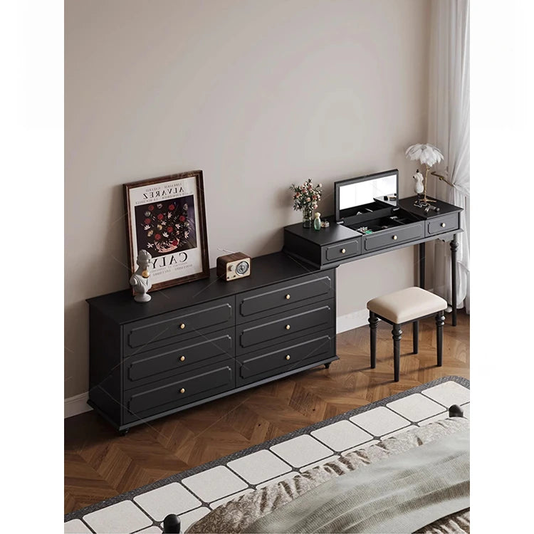 Stylish Gray Cabinet with Gold Accents - Elegant Storage Solution for Home Decor hmz-4946