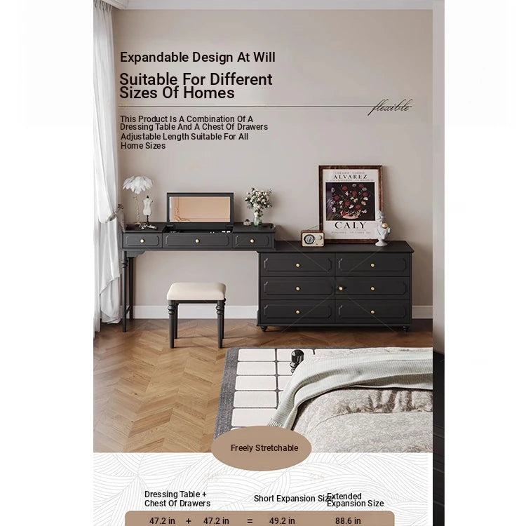 Stylish Gray Cabinet with Gold Accents - Elegant Storage Solution for Home Decor hmz-4946