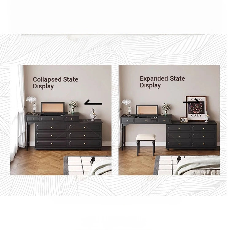 Stylish Gray Cabinet with Gold Accents - Elegant Storage Solution for Home Decor hmz-4946