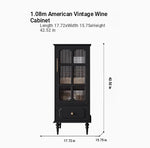 Stylish Solid Wood Cabinet with Glass Doors – Elegant Storage Solution for Modern Homes hmz-4956