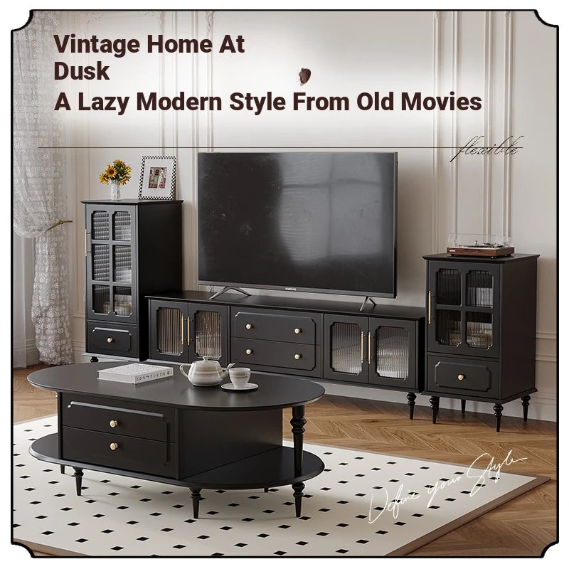 Stylish Solid Wood Cabinet with Glass Doors – Elegant Storage Solution for Modern Homes hmz-4956