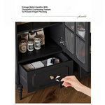 Stylish Solid Wood Cabinet with Glass Doors – Elegant Storage Solution for Modern Homes hmz-4956