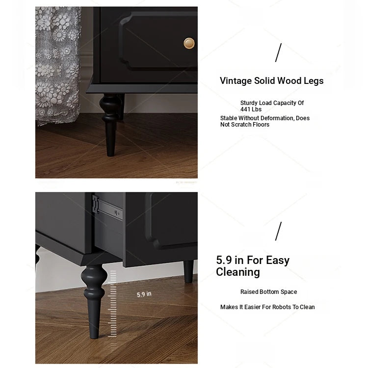 Stylish Solid Wood Cabinet with Glass Doors – Elegant Storage Solution for Modern Homes hmz-4956