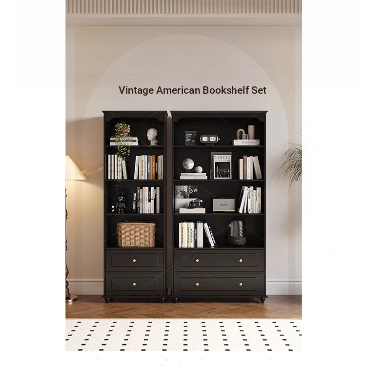 Elegant Solid Wood Cabinet with Shelves and Drawers - Perfect for Home and Office Storage hmz-4958