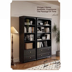 Elegant Solid Wood Cabinet with Shelves and Drawers - Perfect for Home and Office Storage hmz-4958