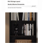 Elegant Solid Wood Cabinet with Shelves and Drawers - Perfect for Home and Office Storage hmz-4958